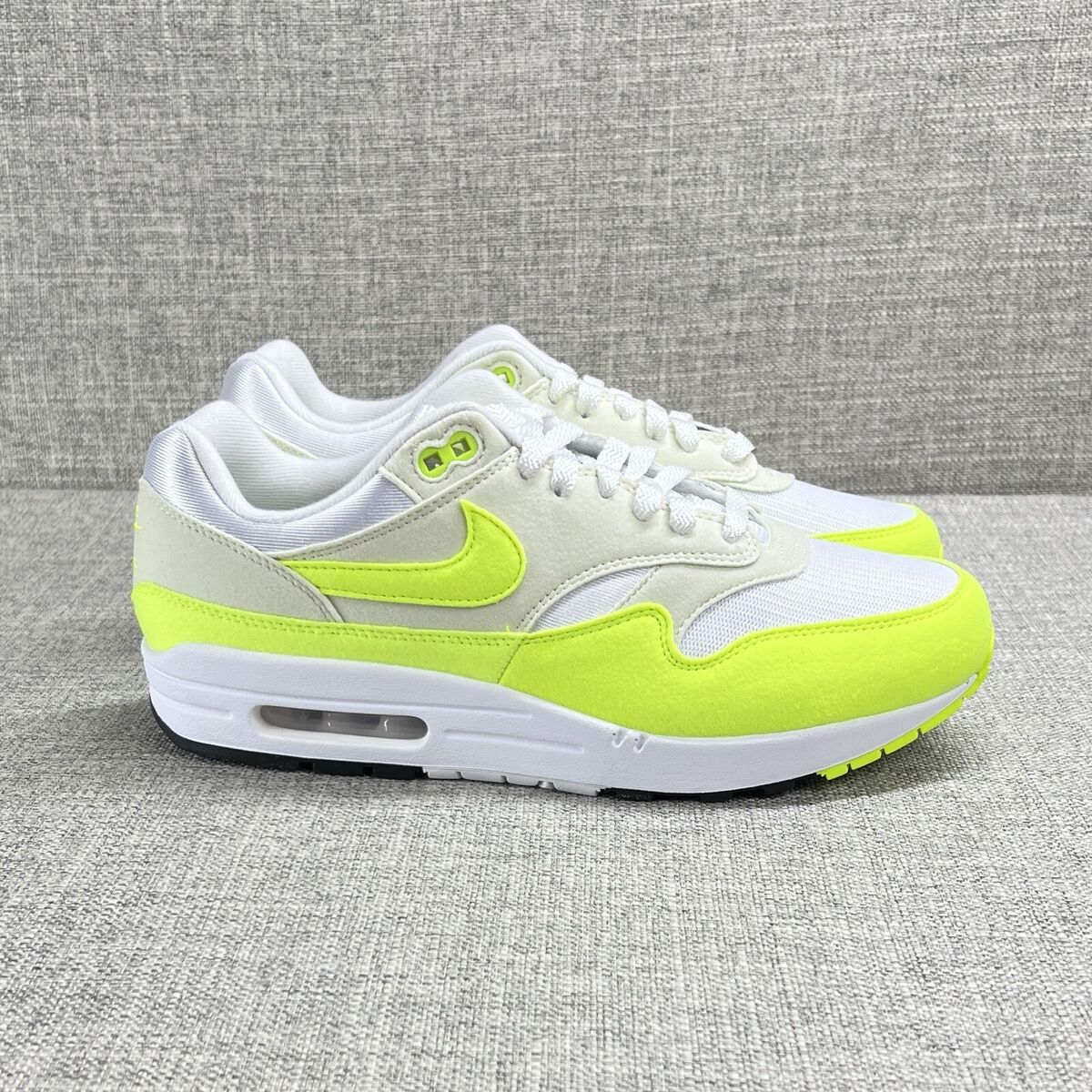 Nike Air Max 1 White Volt DZ2628-100 Women's Size 10.5 Nike Air Max 1 White Volt DZ2628-100 Women's Size 10.5