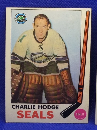 1969-70 Topps Hockey Charlie Hodge #77 Oakland AA1686