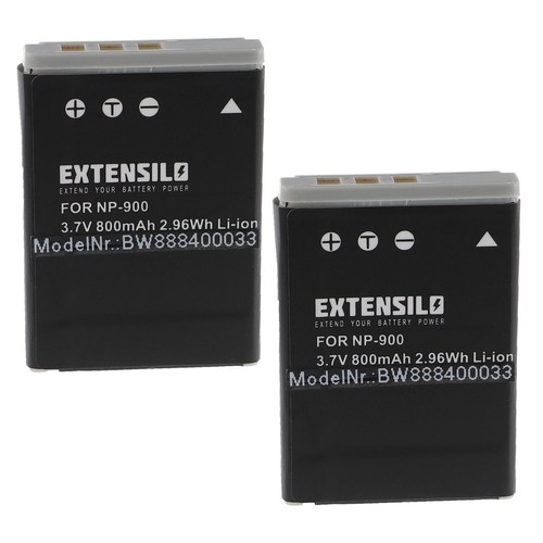 2x Akku Für Aldi Traveler Slimline XS-80 Kamera - 700mAh, 3,7V Li-Ion, Ersetzt NP-45, EN-EL10 Uvm.