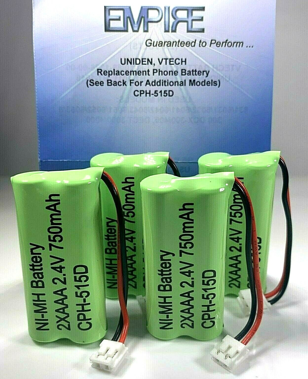 4 Pack Cordless Phone Battery for AT&T Lucent BT18433 BT28433 BT6010