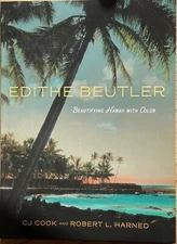 Edithe Beutler, artist, photographer Hawaii colorist, new book, author signed