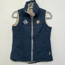 Horseware Ireland Navy Quilted Equestrian Riding Vest Xs "asm" Monogrammed