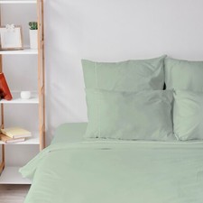 6 Piece Premium Bamboo Sheet Set, Deep Pockets, 60 Colors, by Sacred Thread