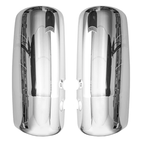 Chrome Door Mirror Cover Pair For Kenworth T680 T880 LH+RH Side