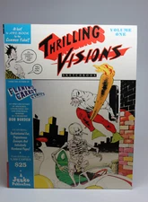 Thrilling Visions Sketchbook Vol 1  (Bob Burden 1998 )  1st Ed. 615/1,500