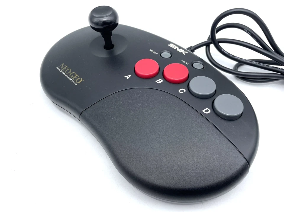 Neo Geo CD AES CDZ Joystick Controller Pro Arcade Stick SNK Tested Boxed - Image 2 of 4