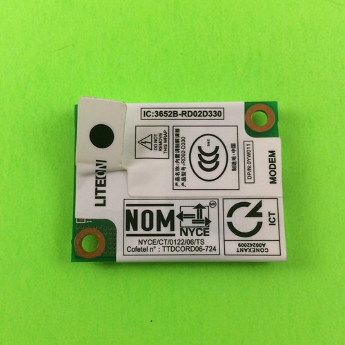 Dell Latitude E6420 14" Genuine Laptop Modem Card YW011 RD02D330 NT