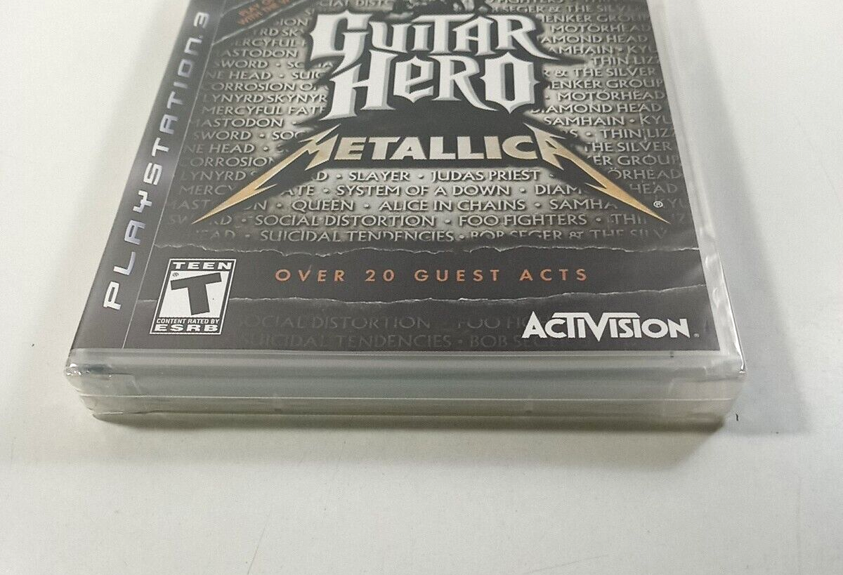 Guitar Hero Metallica PS3 (Sony PlayStation 3, 2009) New Sealed