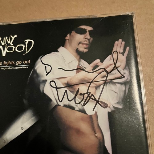 DANNY WOOD NEW KIDS ON THE BLOCK Signed Autographed CD "When the Lights Go Out" - Picture 2 of 2