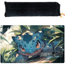 Ivysaur Pokemon Playmat TCG Card Game Play Mat Gaming Desk Mat Mouse Pad n70