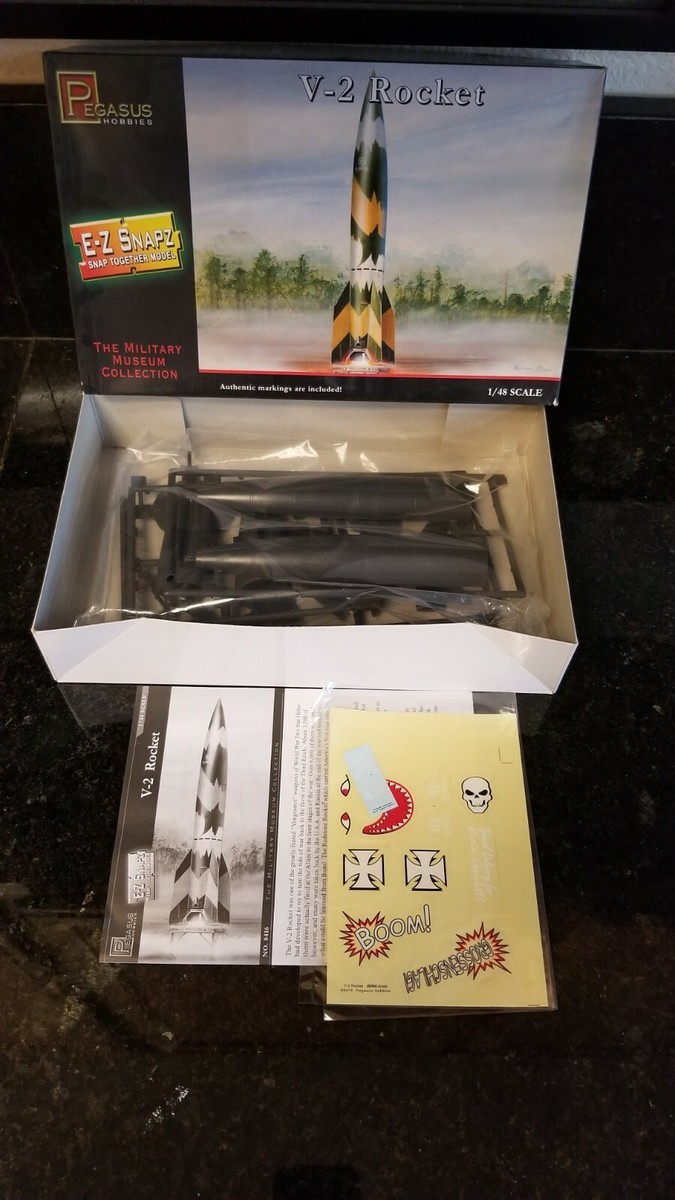 Pegasus Ｖ-２　Rocket 1/48 PEGASUS GERMAN V-2 ROCKET 1/48 SCALE MODEL KIT | eBay