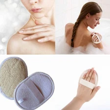 Sponge Pad Loofah Exfoliating Body Skin Bath Shower Spa Brush Au Stock