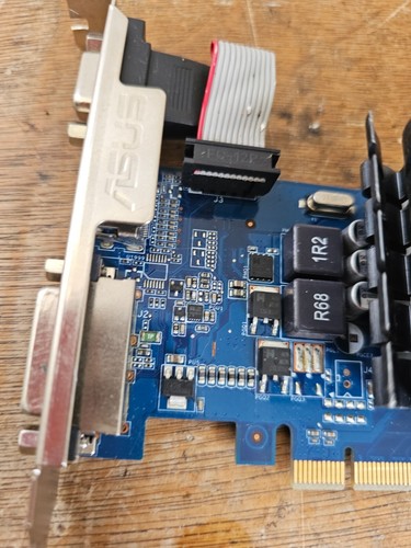 1GB ASUS Nvidia GeForce EN 210 Passive Silent Graphics Card GPU VGA HDMI DVI - Afbeelding 4 van 24