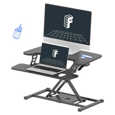FlexiSpot Standing Desk Converter 28" Wide Height Adjustable Sit Stand Riser