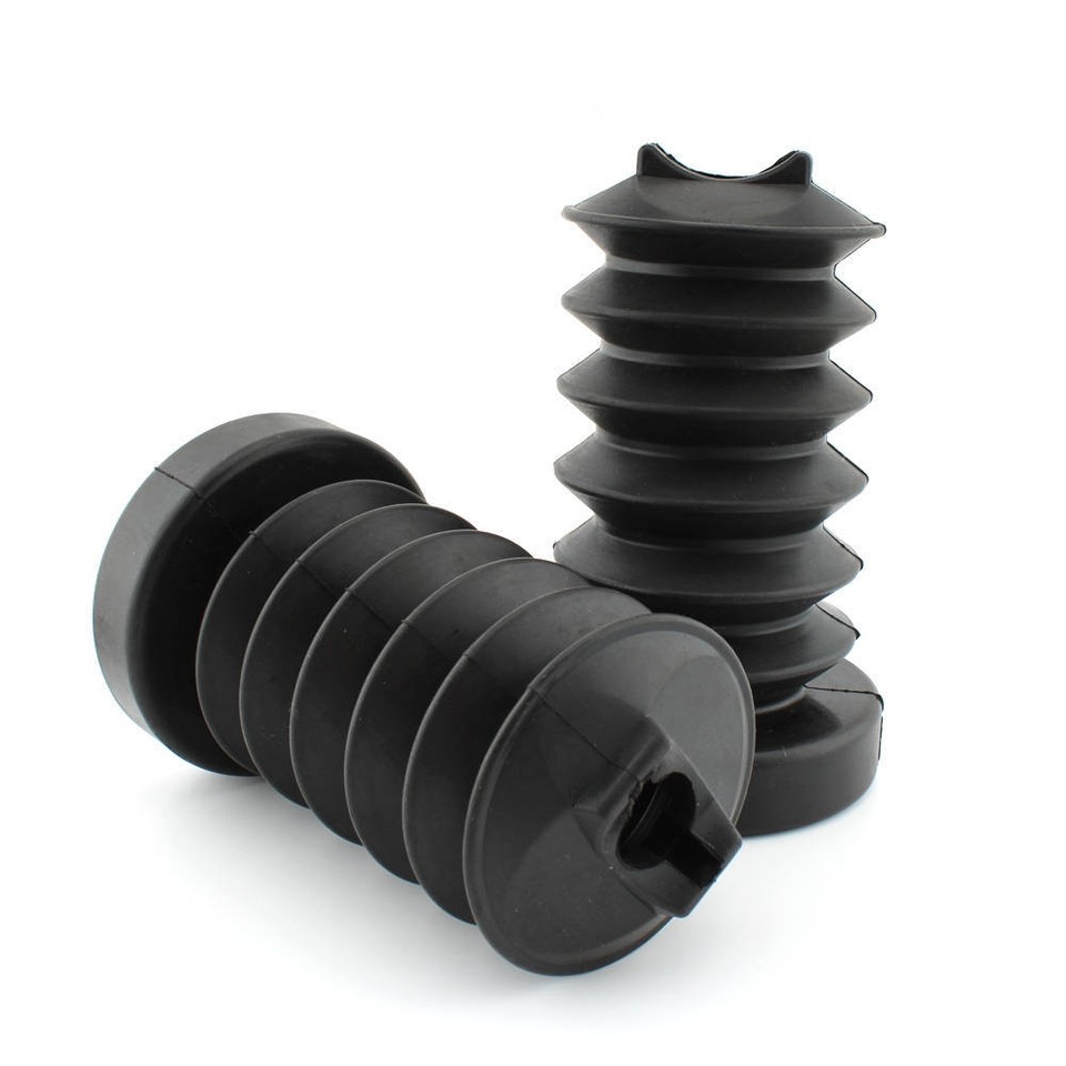 For Harley Touring Shock Absorber FLHT 97-13 Rubber Fork Cover Gaiter ...