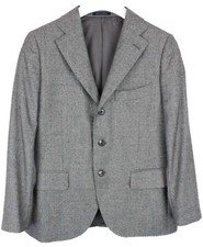 SUITSUPPLY La Spalla Blazer Men's UK 42S Wool Single Breasted Lined Patterned