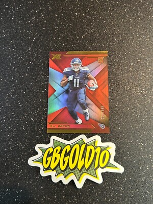 2019 Panini XR - Rookies A.J. Brown #111 Red /249 (RC)