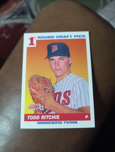 TODD RITCHIE 1991 SCORE 1ST ROUND DRAFT PICK #678 FREE SHIPPING | eBay