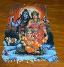 Rayon Sarong - Parvati Family 62x45