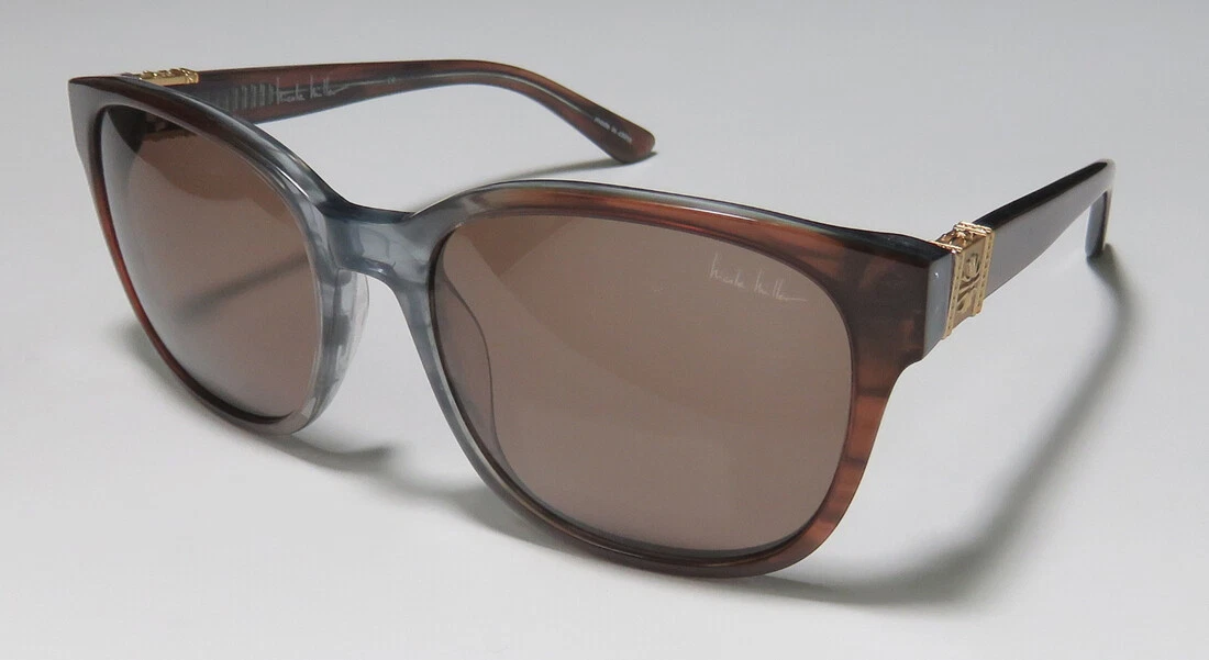 Nicole Miller Brown Sunglasses for Women for sale | eBay display picture 2