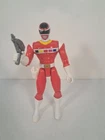 Vintage 1997 Bandai Power Rangers In Space Red Ranger Action Figure W/ Gun