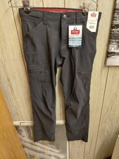 NEW Wrangler OUTDOOR CARGO PANTS/ Boy s 16 REG Gray Poly Stretch NWT