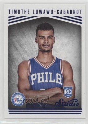 2016-17 Panini Studio Studio Edition Timothe Luwawu-Cabarrot #187 Rookie RC 0q0