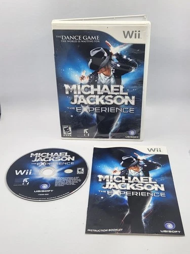 Michael Jackson: The Experience Nintendo Wii Game Complete CIB Good Cond.
