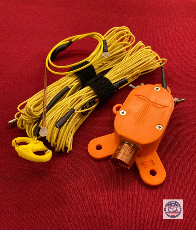 50W Random Wire Portable Low Power End Fed Antenna for 80-6M Ham Radio - N9SAB - Image 2 of 4