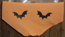 Victoria's Secret PINK Bat Wings HALLOWEEN HIPSTER Panty Medium NWT