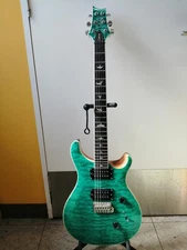 PAUL REED SMITH SE CUSTOM24 QUILT TURQUOISE ELECTRIC GUITAR 199701