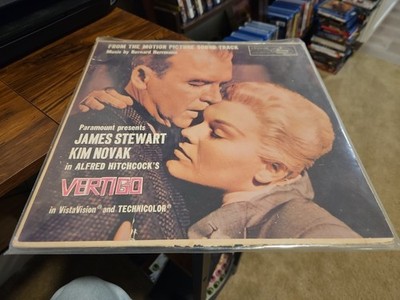VERTIGO Soundtrack 33RPM LP HITCHCOCK-BERNARD HERRMANN 1st Pressing SEE PICS