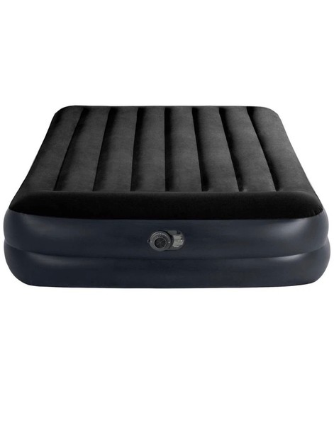 Intex Luftmatratze Luftbett GäStebett Queen Pillow 203X152X46 Cm Mit Luftpumpe-image