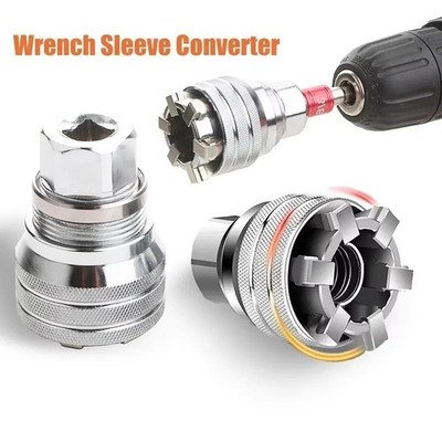 Universal verstellbarer Schraubenschlüssel 3/8 Zoll 10-19mm Steckschlüssel Drehmoment Ratsche Schraubenschlüssel Kopf f