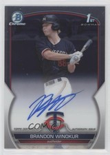 2023 Bowman Draft Chrome Prospect Auto Brandon Winokur #CDA-BWN Auto 0o48