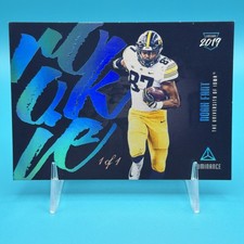 2019 Luminance Luminary Platinum Noah Fant RC Rookie 1/1 New Orleans Saints