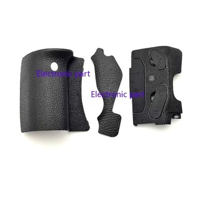 3PCS/ Set for Canon EOS 80D Handheld Rubber+Side Rubber+Thumb Rubber Leather