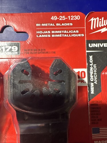☄️3☄️Milwaukee 49-25-1230 1-3/8 in.Titanium BiMetal Universal Fit Wood and Metal - Picture 3 of 5