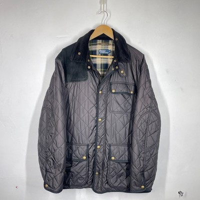 Ralph Lauren Steppjacke Herren XL Black Diamond Country Shooting Cord