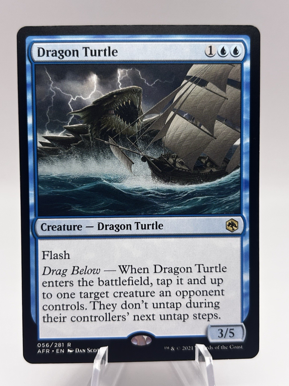 Dragon Turtle 056/281 Adventures in the Forgotten Realms AFR MTG NM