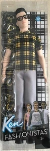 2017 FASHIONISTAS CHILL IN CHECK KEN #12 HISPANIC 12" MATTEL BARBIE KEN DOLL 