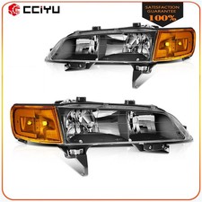 Fits 1994-1997 Honda Accord Headlights Assembly Front Headlamps Leftright Xenon