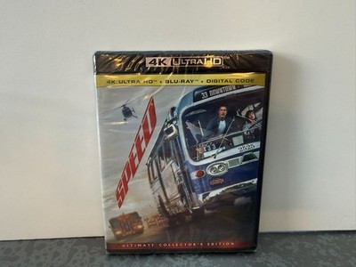 Speed - 4K Ultra HD + Blu-Ray Disc - New Sealed