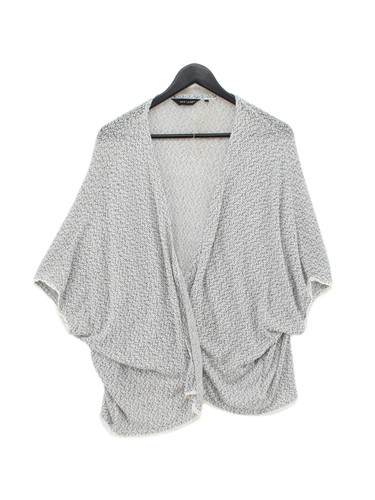 New Look Women's Cardigan UK 12 White Polyester - Bild 1 von 5
