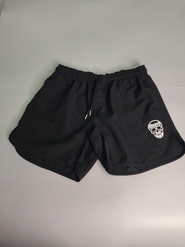 Gym Reapers Shorts Mens Sz XL Black Skull Performance Gym Workout Weightlifting