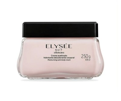 Boticario - Elysee Nuit - Creme Hidratante Corporal Acetinado 250Gr - (8.81Oz) 