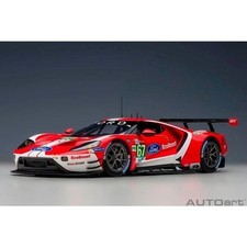 81911 Autoart 1/18 Ford Gt 2019 67 Le Mans 24 Hours Lmgte Pro Class Red/White