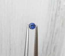 3mm Blue sapphire round loose faceted natural gem Top Quality