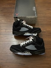 Nike Air Jordan Retro 5 Black Metallic Reimagined (HF3975-001) Size 14 Men’s New