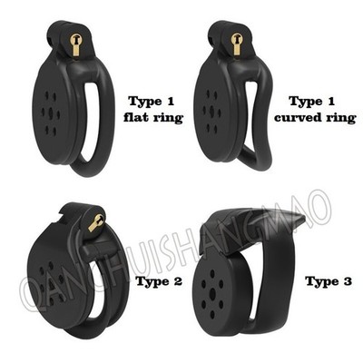 Resin Super Small Male Chastity Device Pocket-Size Cage for Men Lock Belt